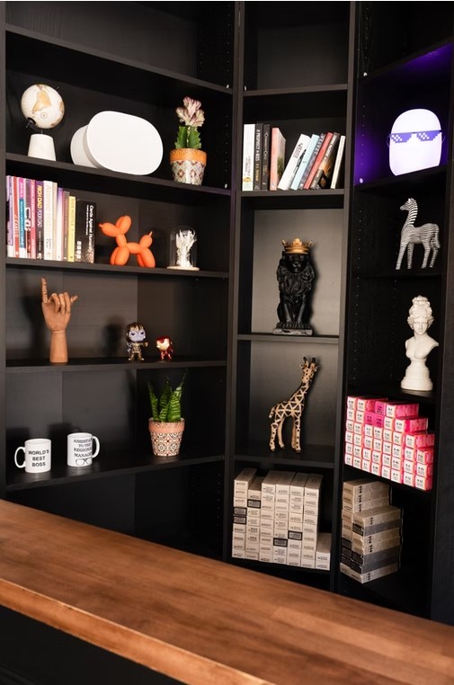 Sunglasses on yellow background